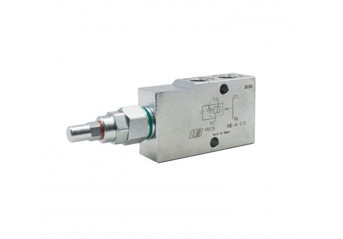 Overcenter - гальмівний (контрбаланс) клапан VBCD 1/2" SE 3 VIE (60 л/хв, G 1/2")