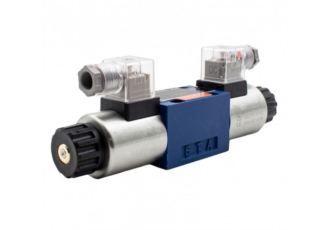 Електромагнітний гідророзподілювач ДУ6, схема U (134)