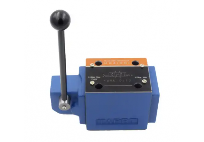 Ручной гидрораспределитель ДУ10, схема D (574A)(фиксатор без пружинного возврата)