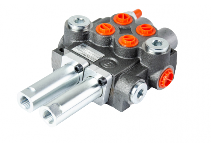 Гідророзподільник Р40 двосекційний 40 л/хв під троси, Болгарія Badestnost