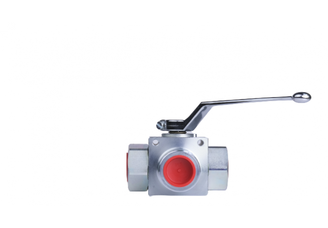Кран кульовий 3-х ходовий GE3L G1 DN25 1111AB PN420 FH (Італія)
