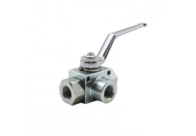 Кран шаровый трехходовой RS 3 VIE 1 1/2"