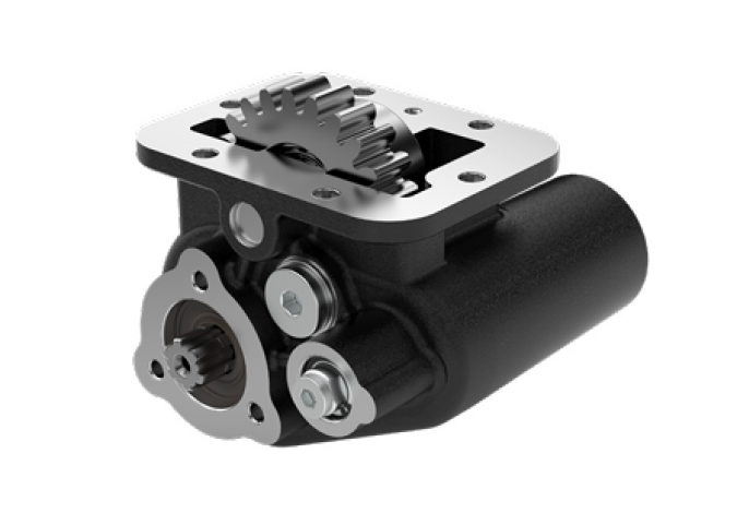 Коробка отбора мощности PTO KMZ UNI BOTH SIDE