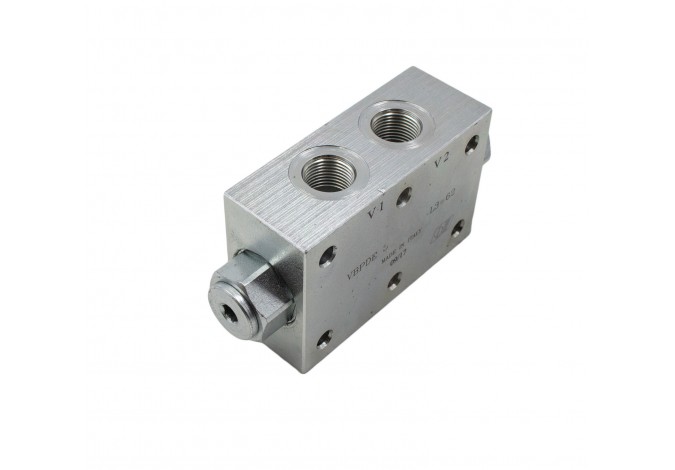 Гидрозамок двусторонний фланцевый VBPDE 1/2" FL, 55 л/мин