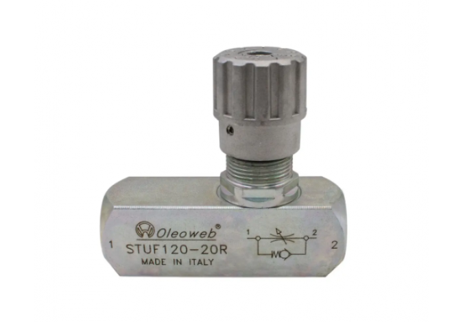 Дросель із зворотним клапаном STUF140 (різьба 1/4")