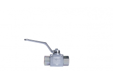 Кран шаровый 2-х ходовой GE1 G3/8 DN10 (Италия)