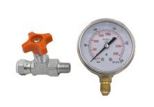 Кран для манометра EM  90° 1/4"MF