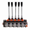 Гідророзподілювач 5PK80R1K (5 секцій) Гідророзподілювач 5PK80R1K (5 секцій)