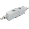 Клапан тормозной двусторонний VBCD 3/8" DE-A CC (контрбаланс) (40 л/мин)