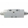 Клапан тормозной двусторонний VBCD 1/4" DE/A  (контрбаланс) (20 л/мин)