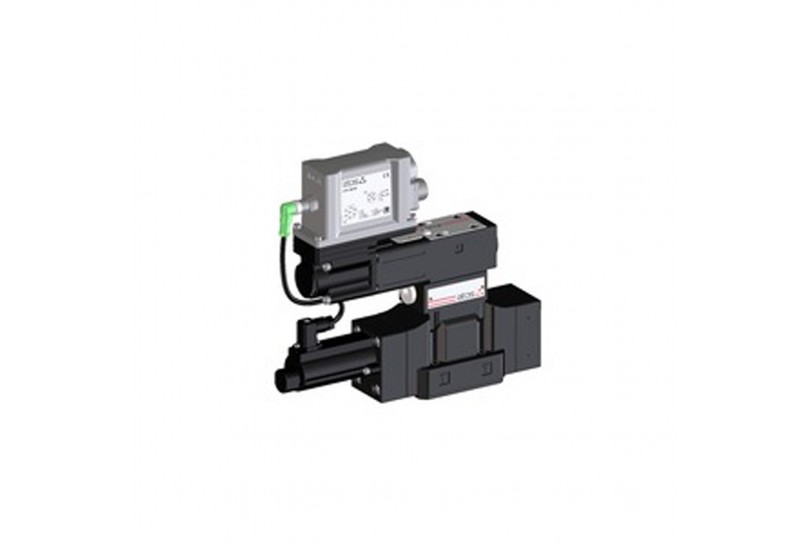 Цифровой серво-пропорциональный гидрораспределитель DPZO-LES-SN-*-8-70  (схема 70)