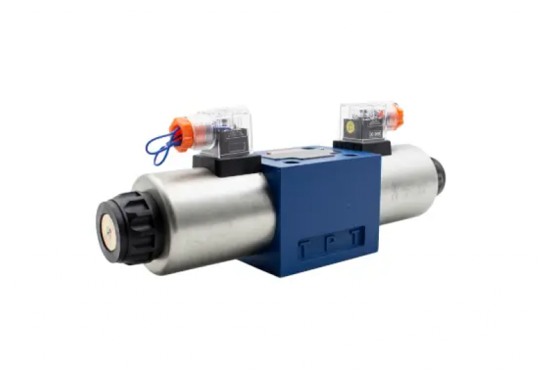 Електромагнітний гідророзподілювач ДУ10, схема JА Електромагнітний гідророзподілювач ДУ10, схема JА