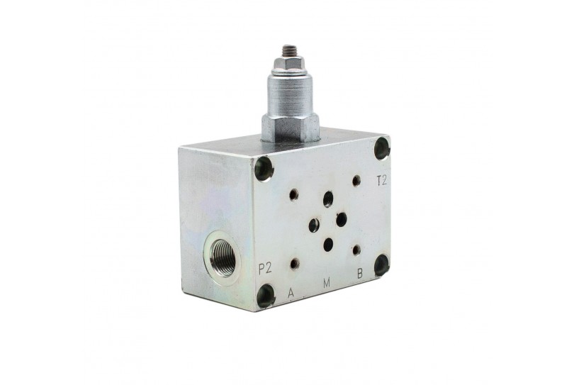 Плита з запобіжним клапаном під ДУ-6 80-300 bar