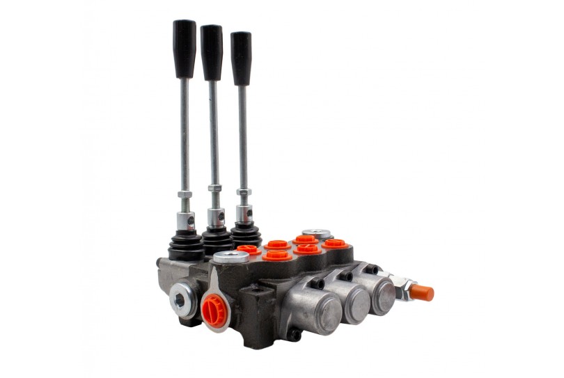 Пропорциональный ручной гидрораспределитель Z80 (3 секции)