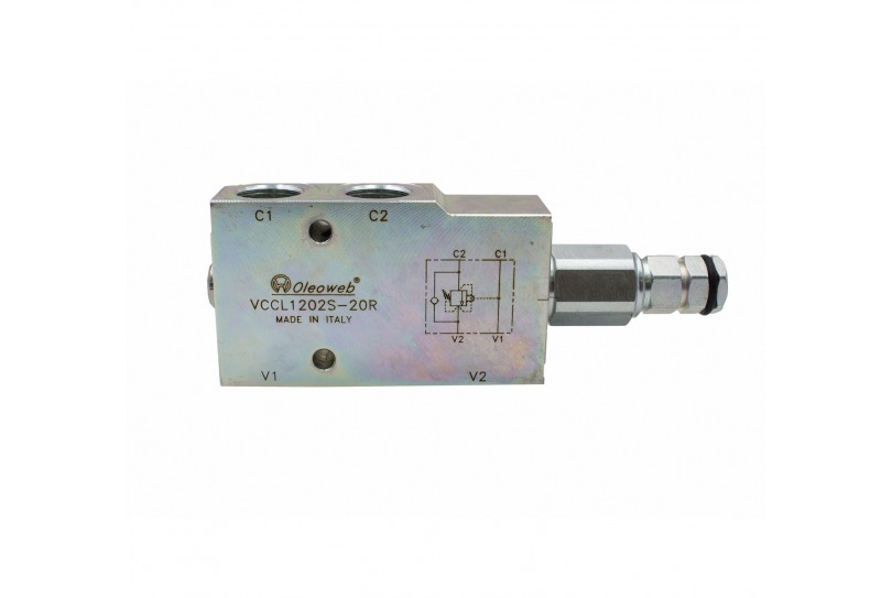 Клапан тормозний односторонній VСCL1202S