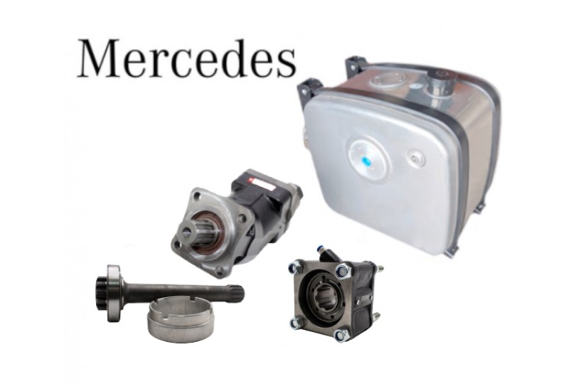 Комплект гидравлики для манипулятора Mercedes