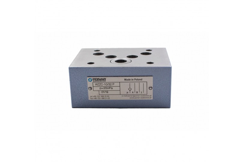 Обратный клапан  WZZC06-22 А (в канале А) Обратный клапан  WZZC06-22 А (в канале А)