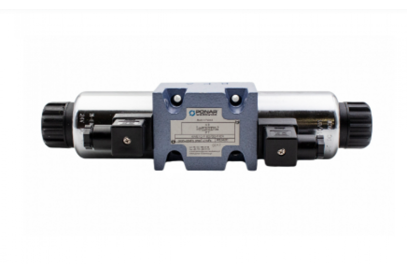 Електромагнітний гідророзподілювач Ponar 4WE10-M-12/G24NZ4 (схема 24) Електромагнітний гідророзподілювач Ponar 4WE10-M-12/G24NZ4 (схема 24)