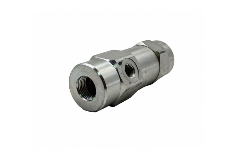 Гидрозамок односторонний 3-х линейный (управляемый обратный клапан) VBPSL 1/4” , 20 л/мин