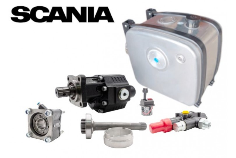 Комплект гидравлики на самосвал SCANIА