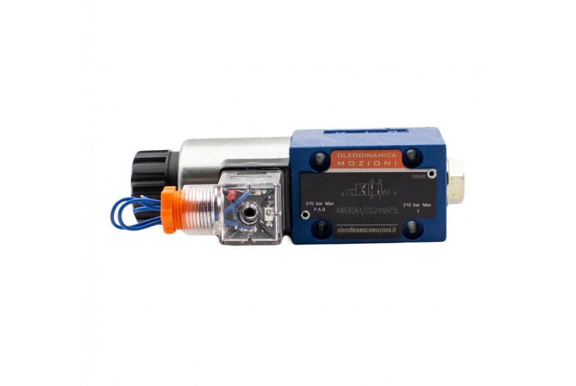 Електромагнітний гідророзподілювач ДУ6, схема D (574A) Електромагнітний гідророзподілювач ДУ6, схема D (574A)