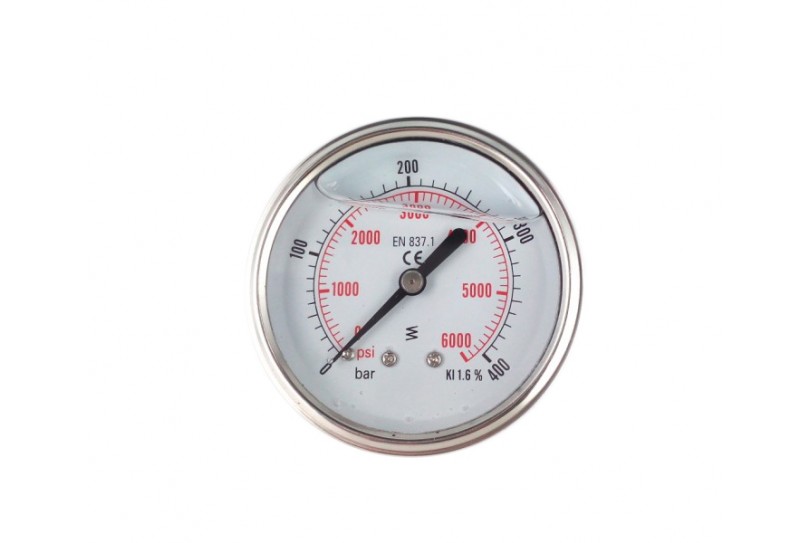Манометр осевой 63 мм, 4 Бара