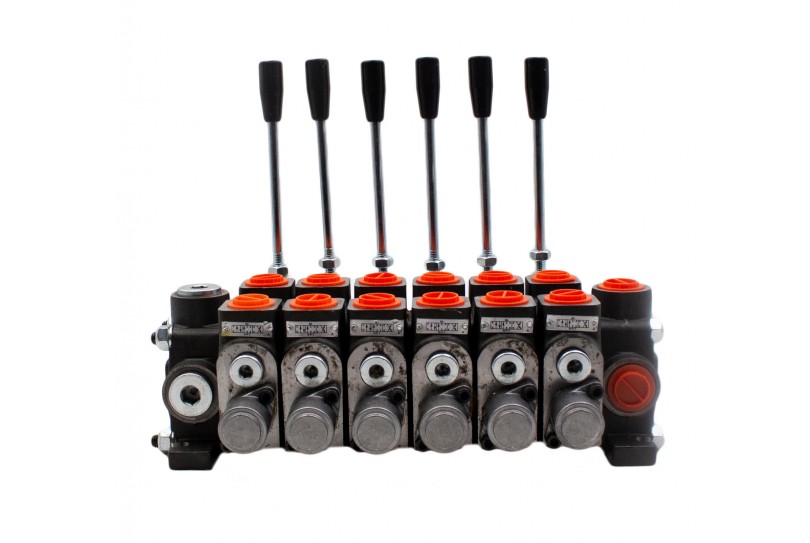 Пропорциональный гидрораспределитель B6PC100N1 (6 ​​секций)