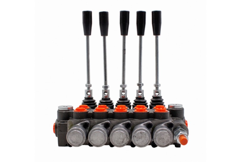 Гідророзподілювач 5PK80R1K (5 секцій) Гідророзподілювач 5PK80R1K (5 секцій)