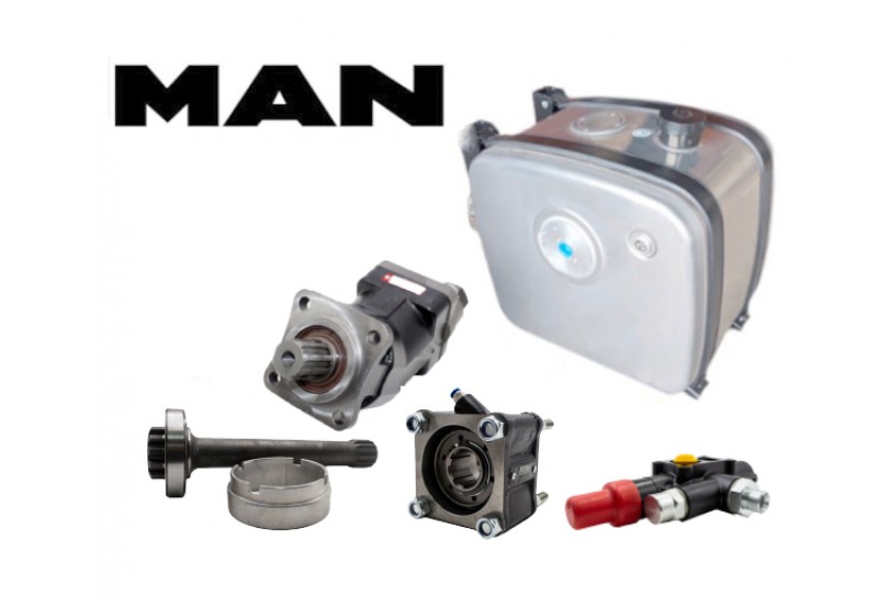 Комплект гідравліки для газовоза MAN