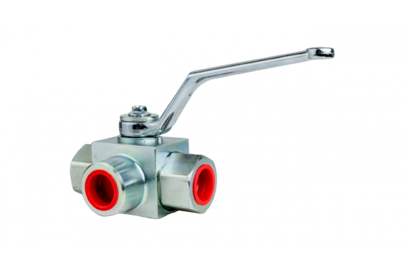 Кран шаровый 2-х ходовой GE2 G1 1/2 R DN25 (Италия)