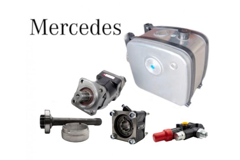 Комплект гидравлики для газовоза Mercedes