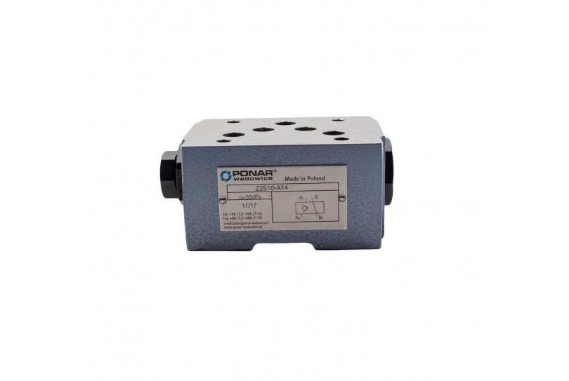 Гідрозамок модульного монтажу Z2S22-10 ( двосторонній)