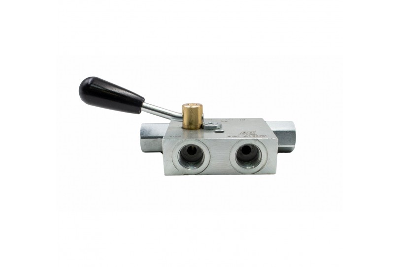 Гідрозамок двосторонній з ручним вимиканням VBPDE 1/2’’ C/RUB.50 л/хв