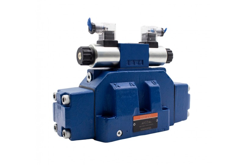 Електромагнітний гідророзподілювач ДУ25, схема J (34)