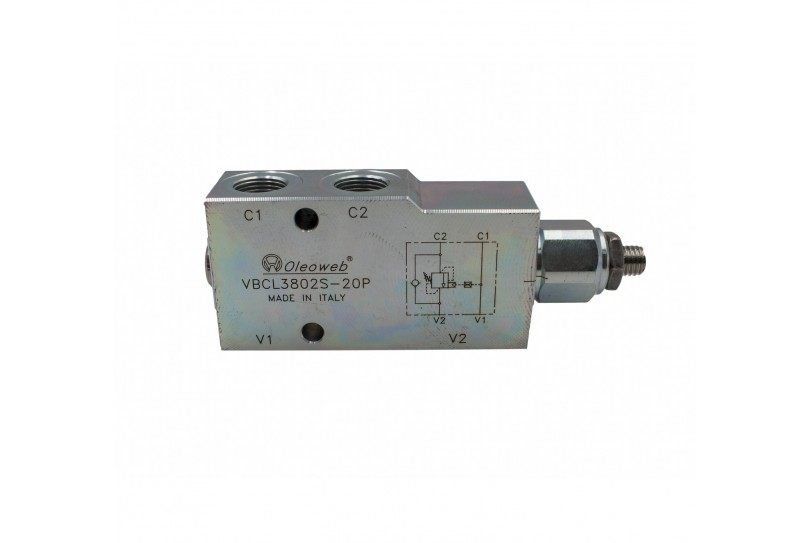 Клапан тормозний односторонній VBCL1202S