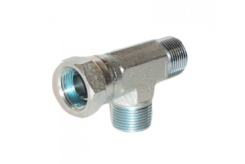 Трійник під трубу 28 мм, різьба М36х2