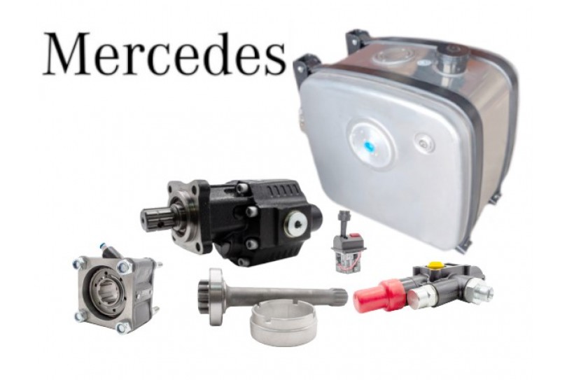 Комплект гидравлики на самосвал Mercedes Actros