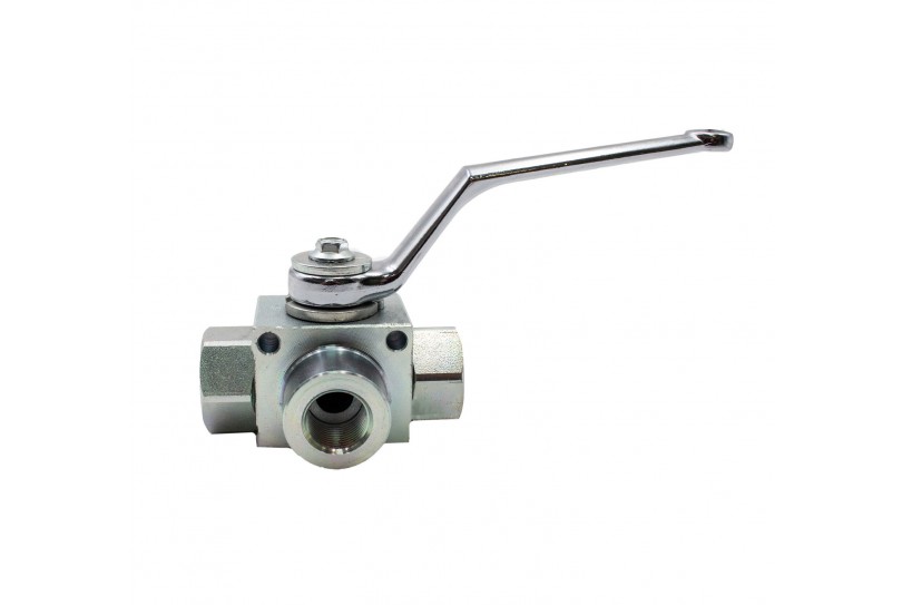 Кран шаровий трьохходовий RS 3 VIE 3/4"
