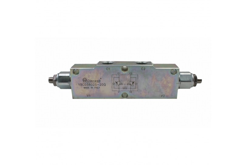 Клапан тормозний двосторонній VBCD1202S