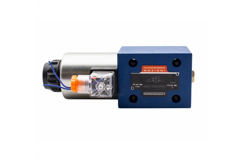 Електромагнітний гідророзподілювач ДУ10, схема D (574A)