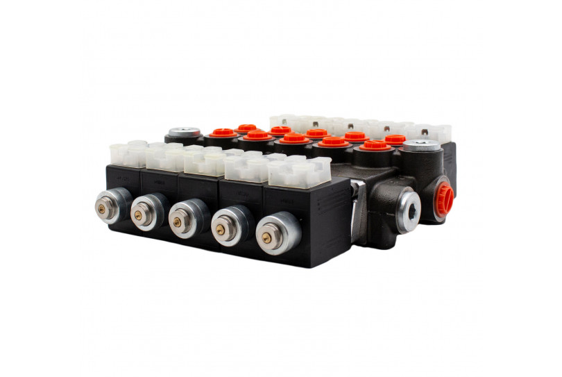 Електромагнітний гідророзподільник Z80 (5 секцій)