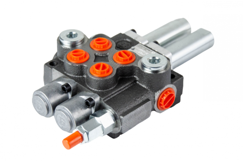 Гідророзподільник з плаваючим положенням Р40 двосекційний 40 л/хв під троси, Болгарія Badestnost Гідророзподільник з плаваючим положенням Р40 двосекційний 40 л/хв під троси, Болгарія Badestnost