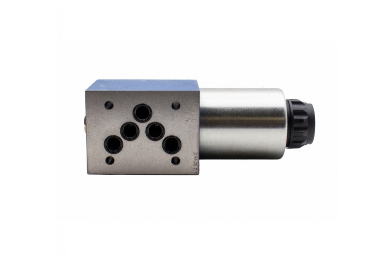 Електромагнітний гідророзподілювач ДУ10, схема ЕА