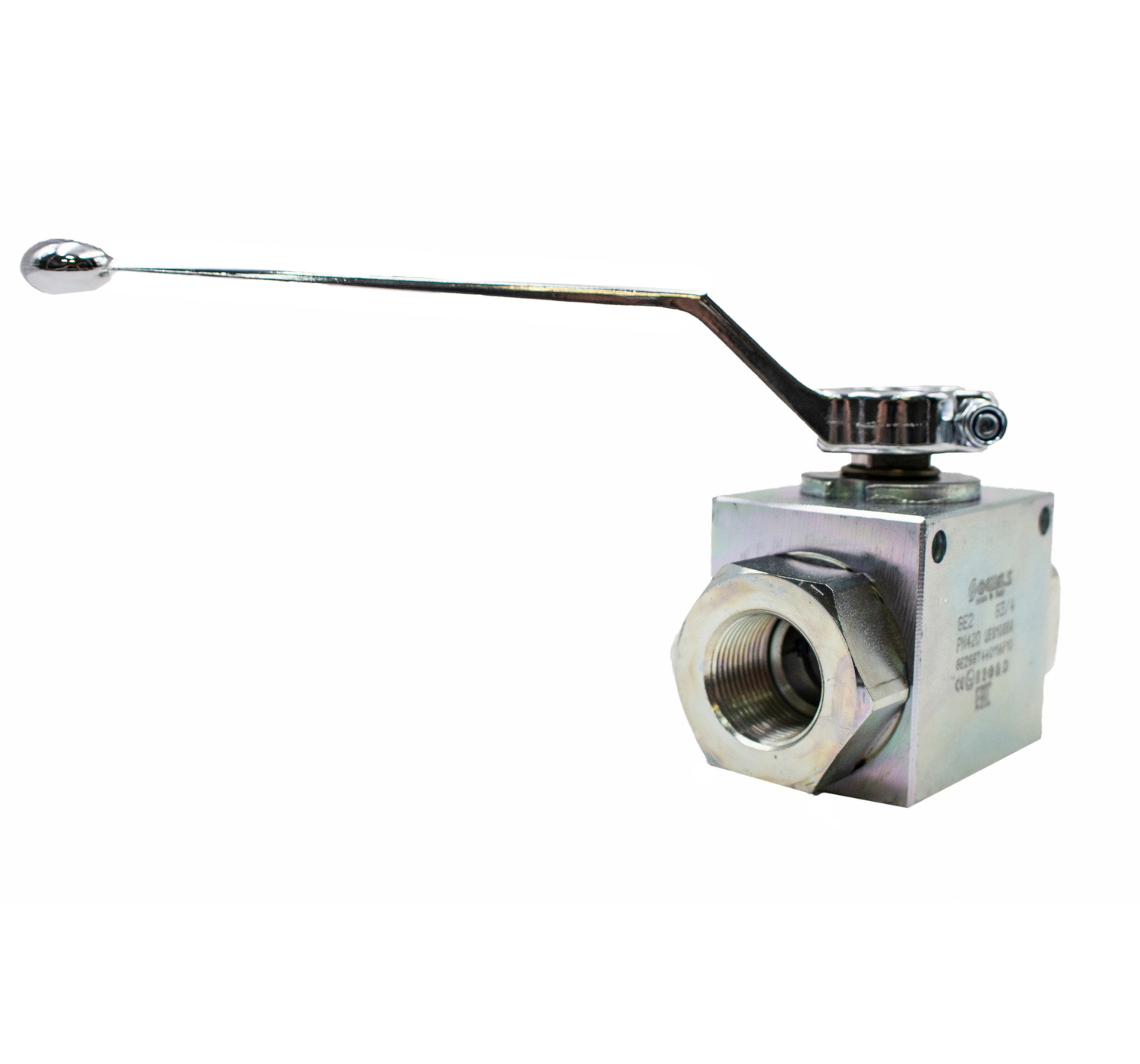 Кран шаровый двухходовой GE2 G1 DN25 (Арт. GE2GGT53011A000) | Купить в ...